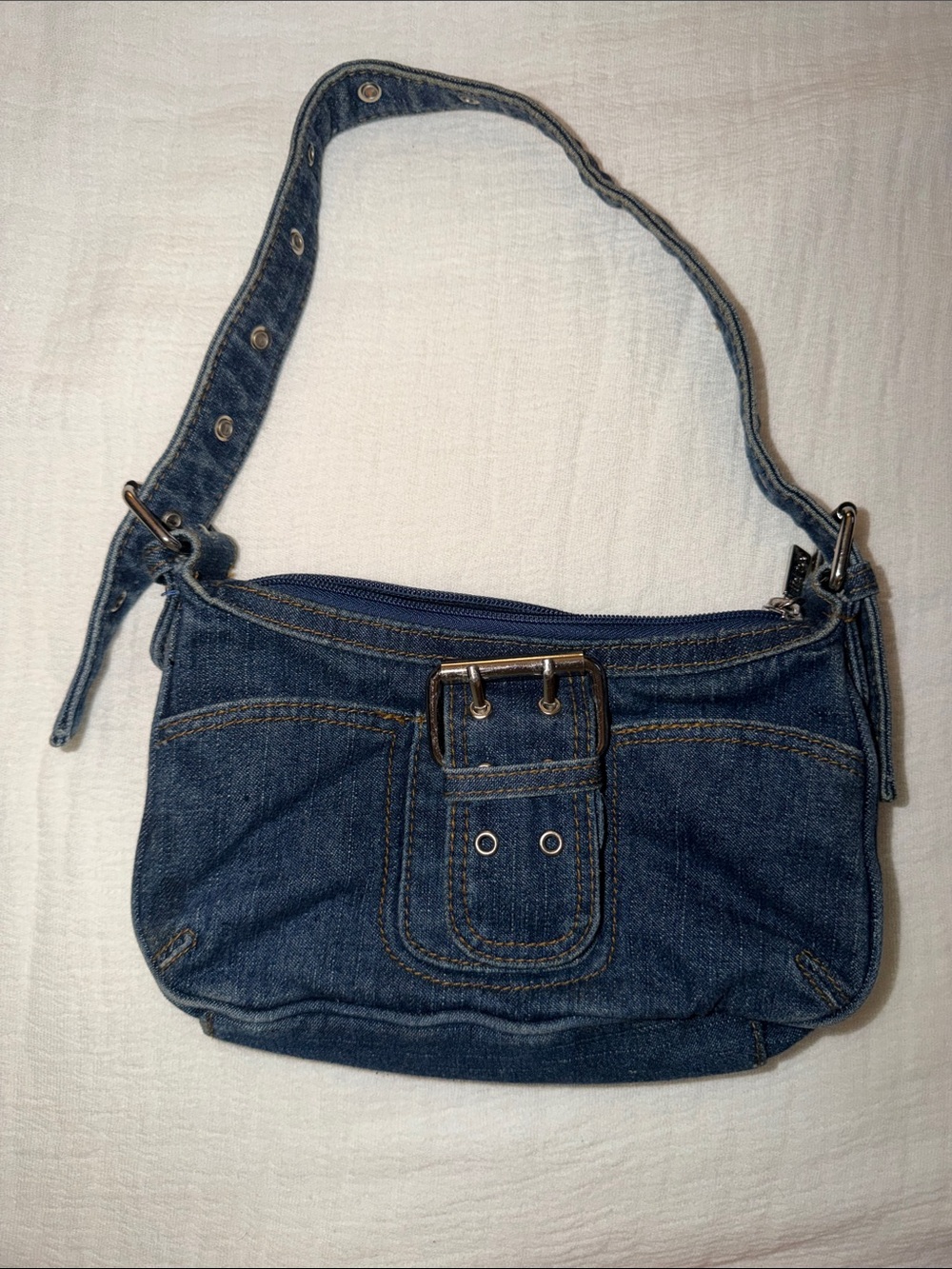 Y2K Limited Too Mini Shoulder Bag Denim Blue Jeans Style